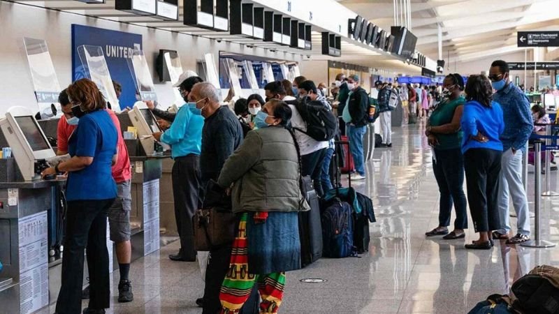 Passengers at Airport